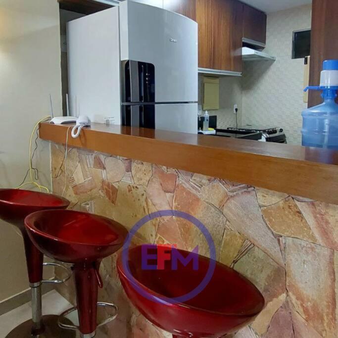 Flat Varandas Ponta Negra-Efm408 Natal Exteriör bild